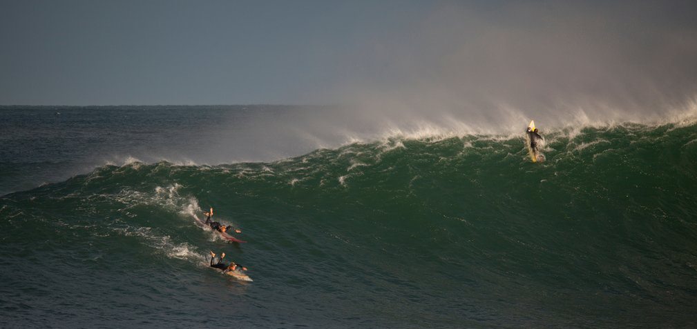 Surfing storms